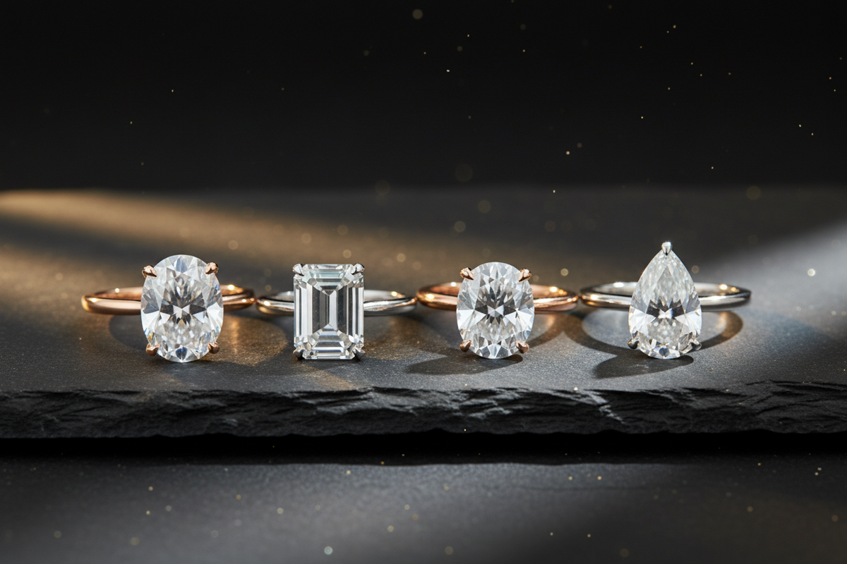 How to Choose the Perfect Moissanite Ring: Cut, Shape & Size Guide