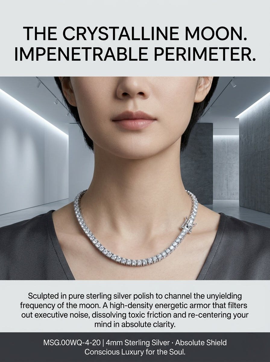 4mm Bold Moissanite Tennis Chain | Sovereign Empire | TARA AYARH LUNE