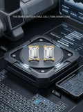 2ctw Emerald Cut Moissanite Stud Earrings | Classic 18K Gold Plated Editions | TARA AYARH LUNE