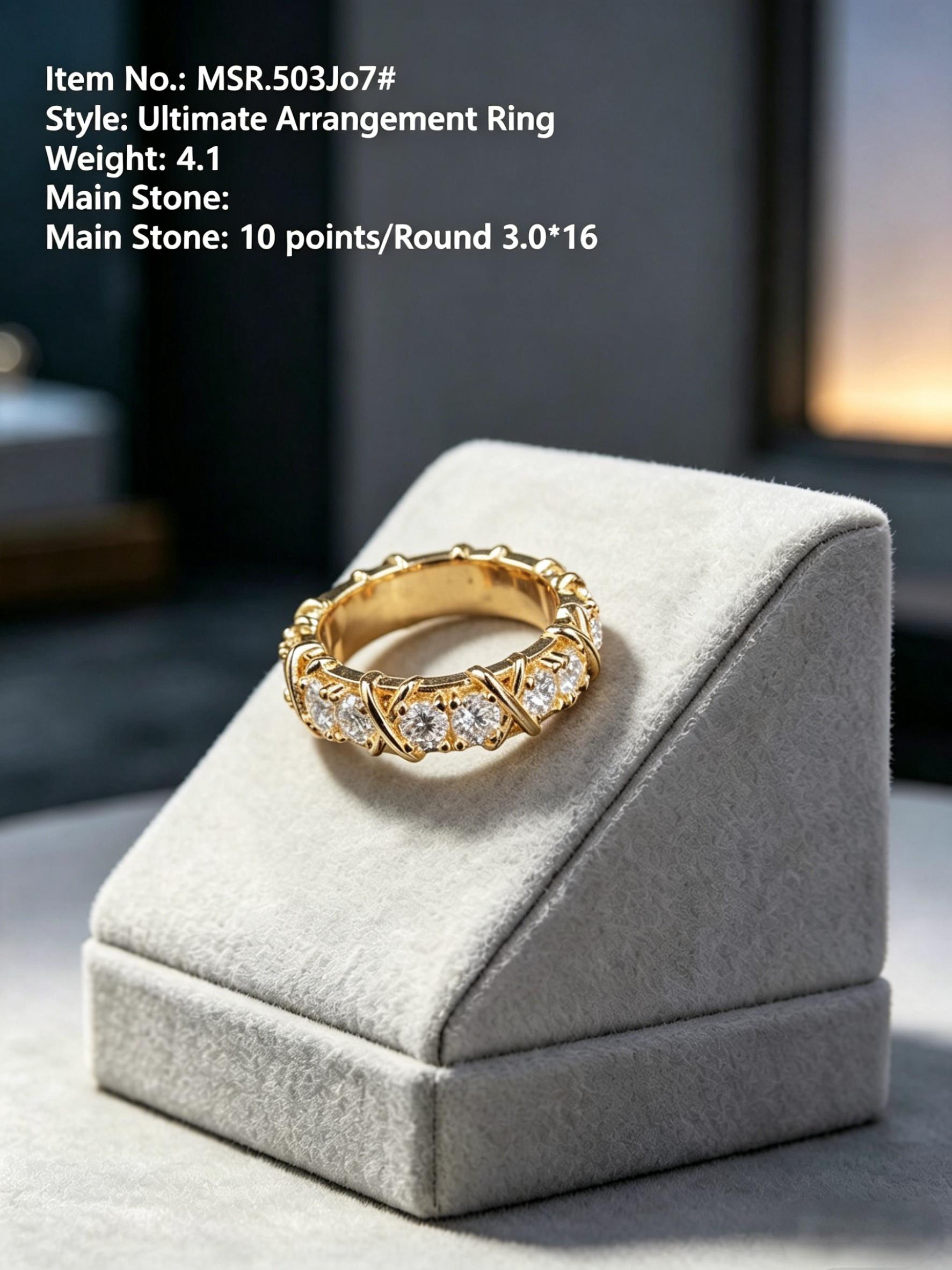 Colorful Moissanite Wedding Band | Chroma Eternity Anniversary Stacking Ring | TARA AYARH LUNE