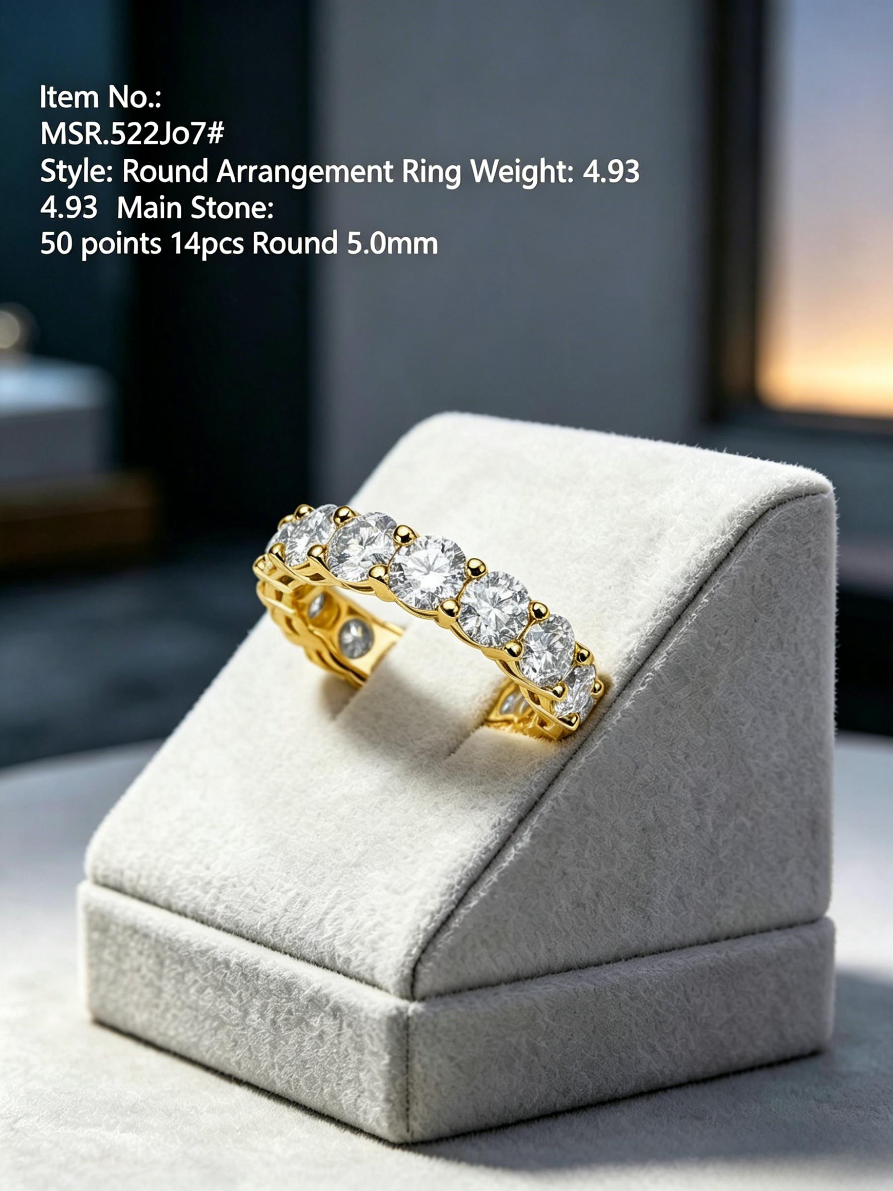 Colorful Moissanite Wedding Band | Chroma Eternity Anniversary Stacking Ring | TARA AYARH LUNE